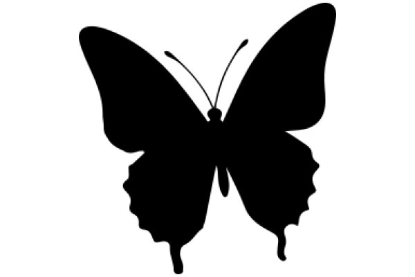 Silhouette of a Butterfly: A Symbol of Transformation and Beauty