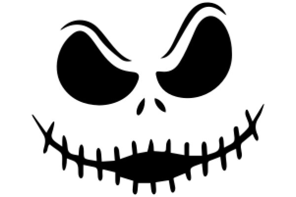 A Playful Take on a Classic Symbol: A Skull with a Mischievous Smirk