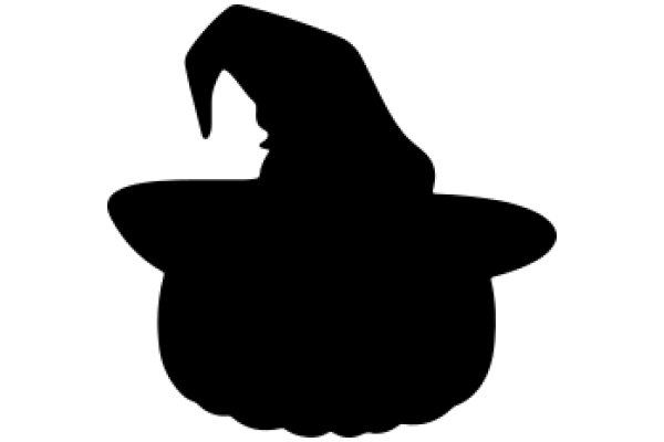 Silhouette of a Wizard's Hat