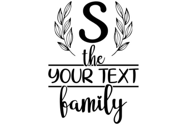 Your Text Family: A Graphic Design for Personalized Greetings