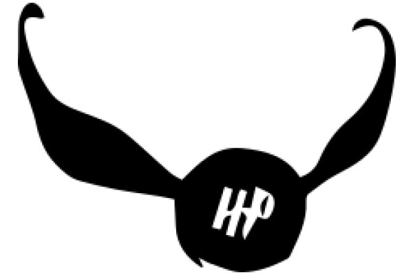 Stylized Logo with a Letter 'H' and Horn-like Design