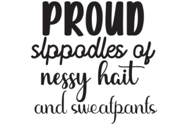 Proud Sloppy Nessy Hait and Sweatpants