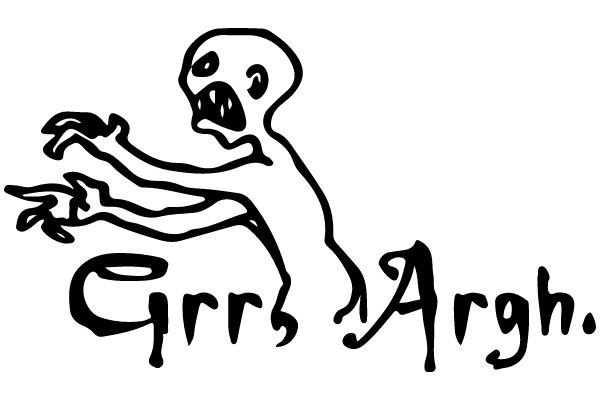 Grrr Argh: A Playful Interpretation of a Classic Monster