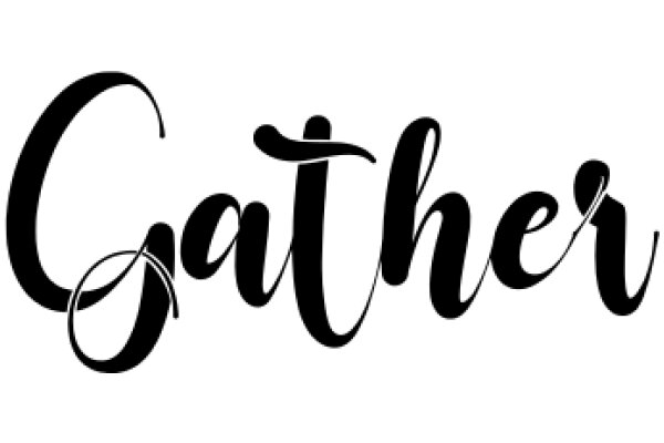 Gathering of the Gathered: A Visual Exploration of the Word 'Gather'