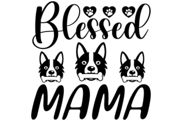 Blessed Mama: A Playful Tribute to Moms and Their Furry Friends