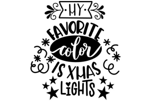 Favorite Christmas Lights: A Collection of Hand-Drawn Designs