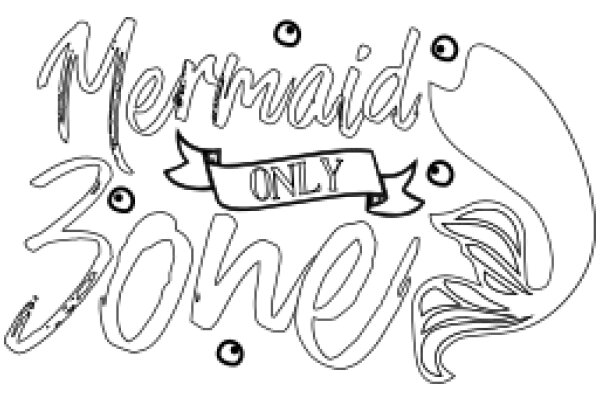 Mermaid Only Zone: A Playful and Imaginative Sign