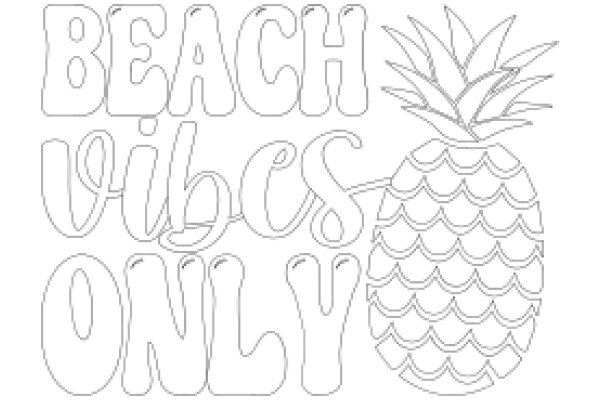 Beach Vibes Only: A Playful Invitation to Relax and Unwind