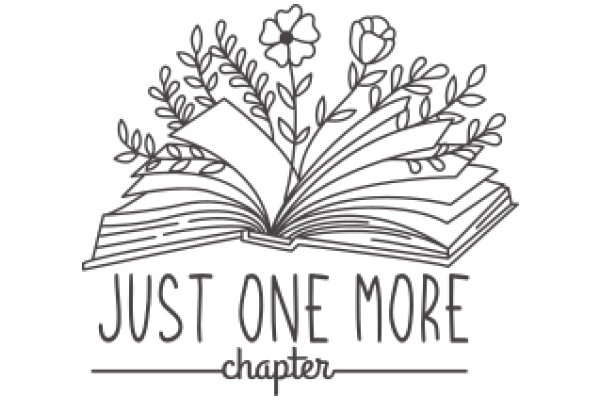 Just One More Chapter: A Whimsical Book Cover