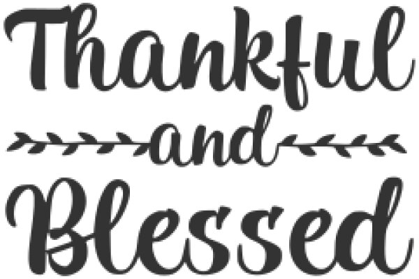 Thanksgiving and Blessed: A Festive Greeting