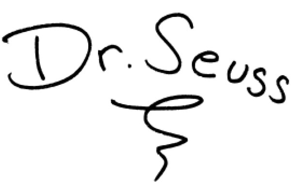 Hand-Drawn Sign for Dr. Seuss's Office