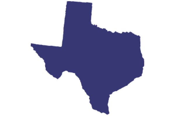 The Silhouette of the Texas State Symbol