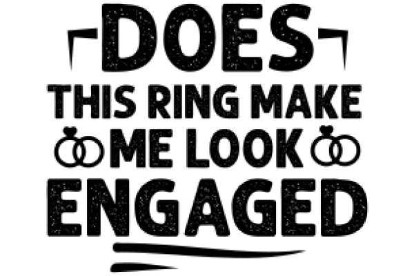 Does This Ring Make Me Look Engaged?