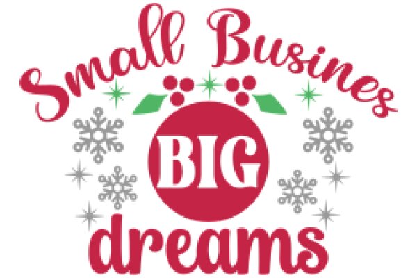 Holiday-themed Advertisement for Small Business Dreams