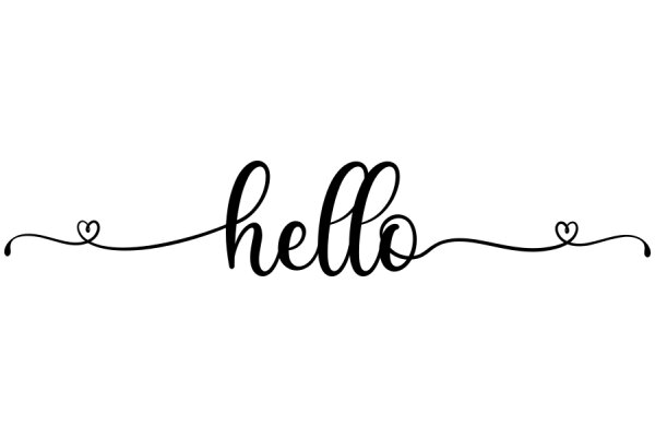 Hello, World: A Graphic Design of a Friendly Greeting