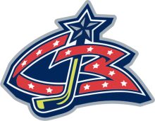 Vibrant Sports Logo with a Star and a Hockey Stick