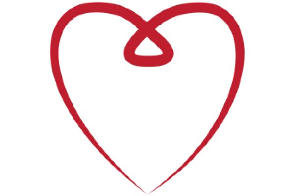 Simplistic Red Heart Logo