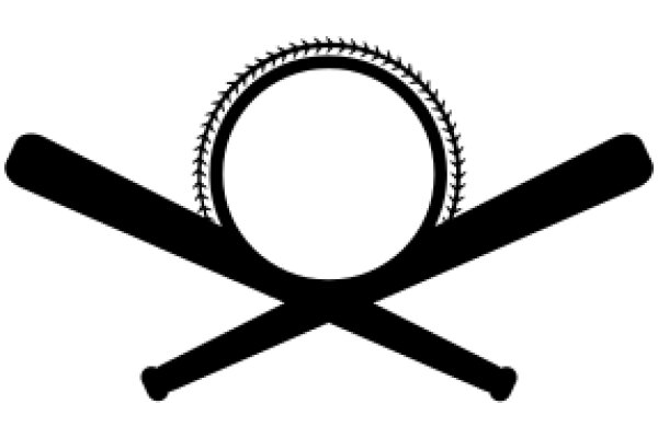 A Logo of a Baseball Bat and Ball