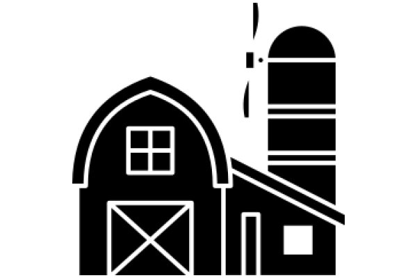 A Simplistic Illustration of a Barn and Silo