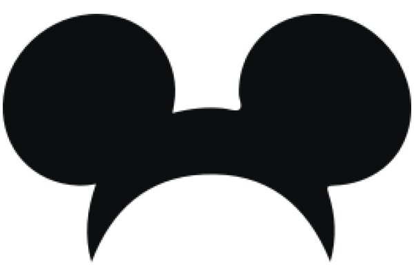 Simplistic Mickey Mouse Ear Icon