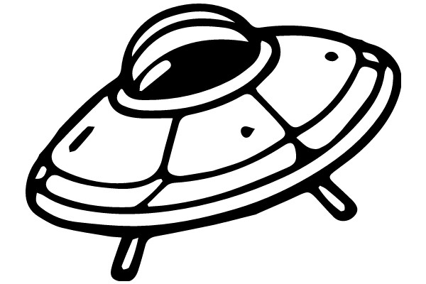 A Classic Illustration of a Flying Saucer