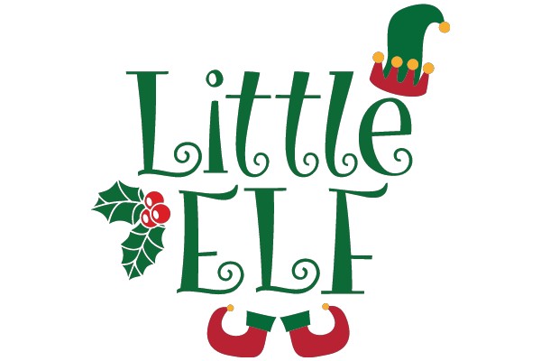 Holiday Greetings: A Festive Little Elf