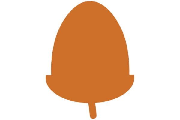 A Solid Orange Icon