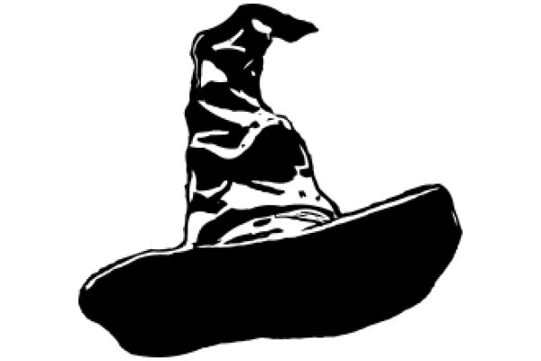 A Silhouette of a Cat on a Surfboard