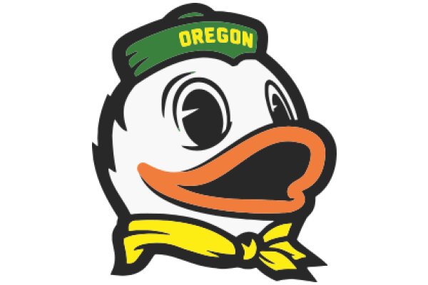 Oregon Duck Mascot Logo