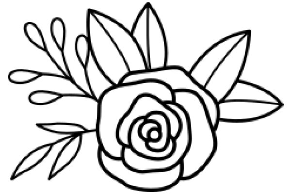 Stylized Flower Illustration