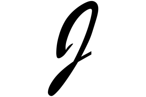 Stylized Letter 'J' in