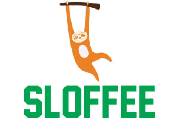 SLOFFEE: A Delightful Illustration of a Sloth-themed Coffee Shop Logo