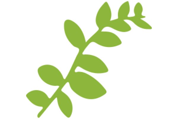 Simplistic Green Leaf Design