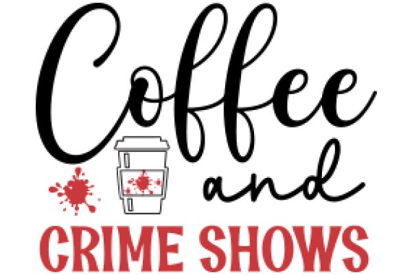 Coffee and Crime: A Graphic Design