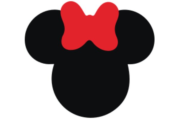 Minimalist Mickey Mouse Logo