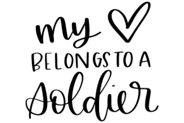 My Belongings to a Soldier: A Heartfelt Message