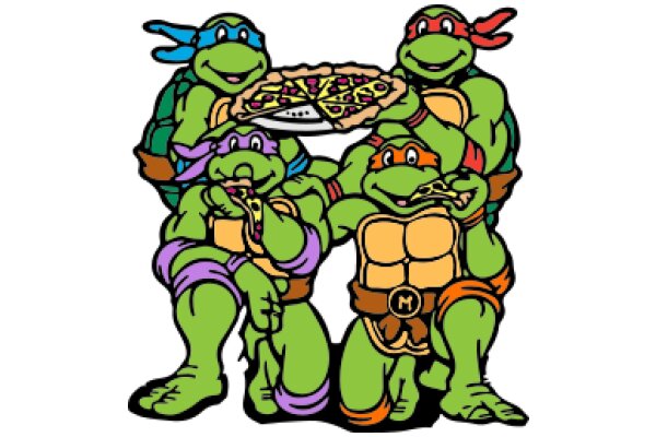 Teenage Mutant Ninja Turtles and Donatello's Pizza Party