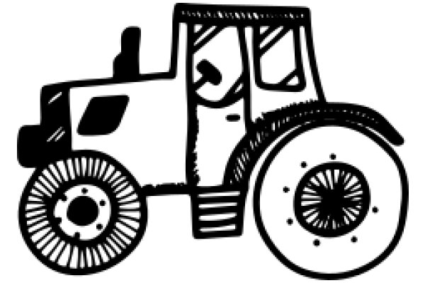 A Classic Illustration of a Tractor