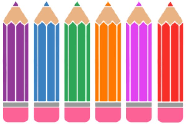 A Colorful Collection of Pencils