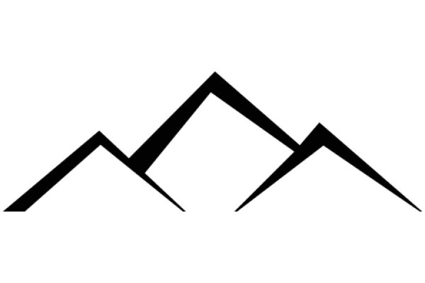 Stylized Mountain Icon