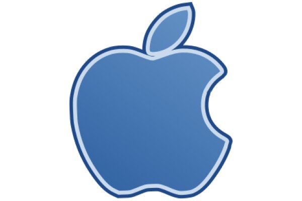 A Digital Apple Logo