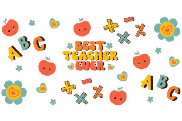 Best Teacher Ever: A Collection of Educational and Fun Elements