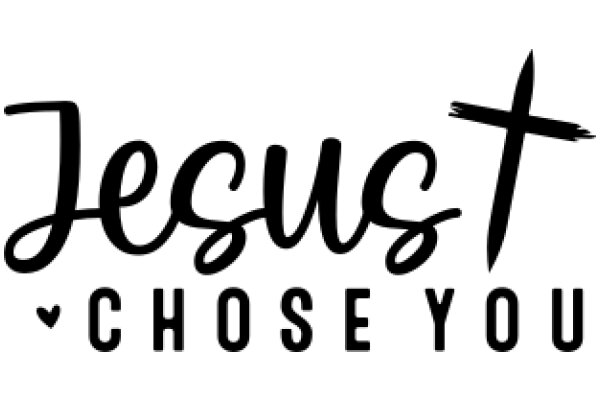 Jesus Chose You: A Graphic Design for a Christian Message