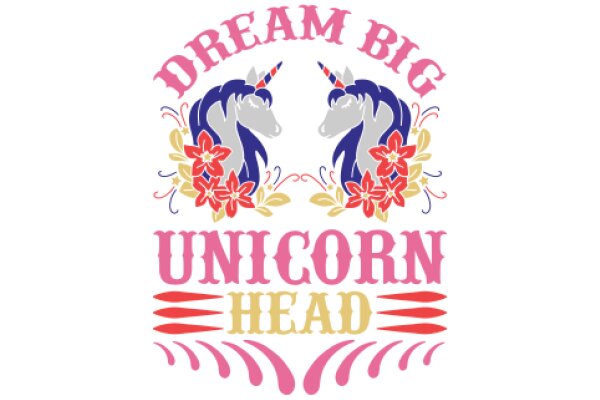 Dream Big: Unicorn Head