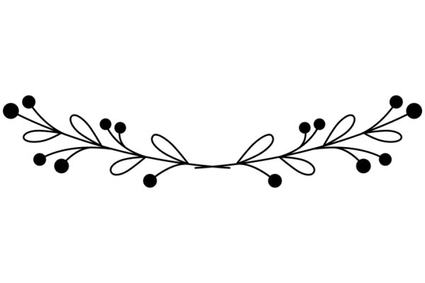 Elegant Black Line Art: A Simple, Stylish Decoration