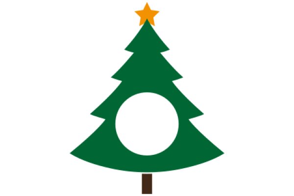 Simplistic Christmas Tree Logo