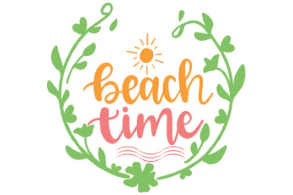 Beach Time: A Summery Logo