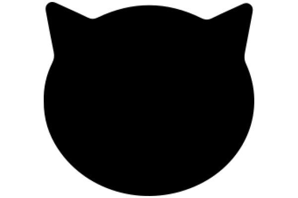 A Silhouette of a Cat's Head