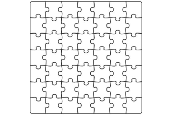 Puzzle of Connected Shapes