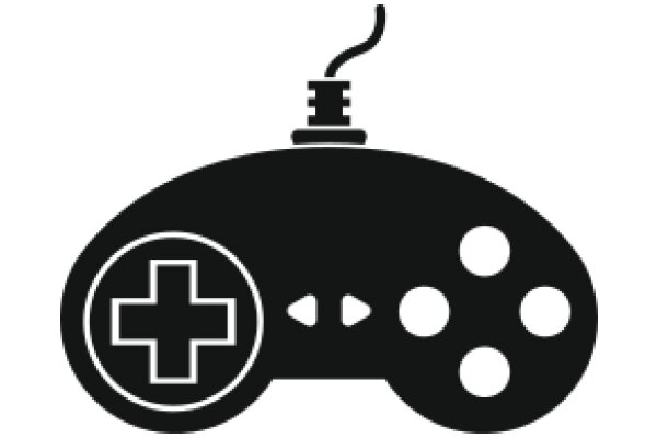 A Stylized Illustration of a Game Controller with a Cigarette Lighter on Top